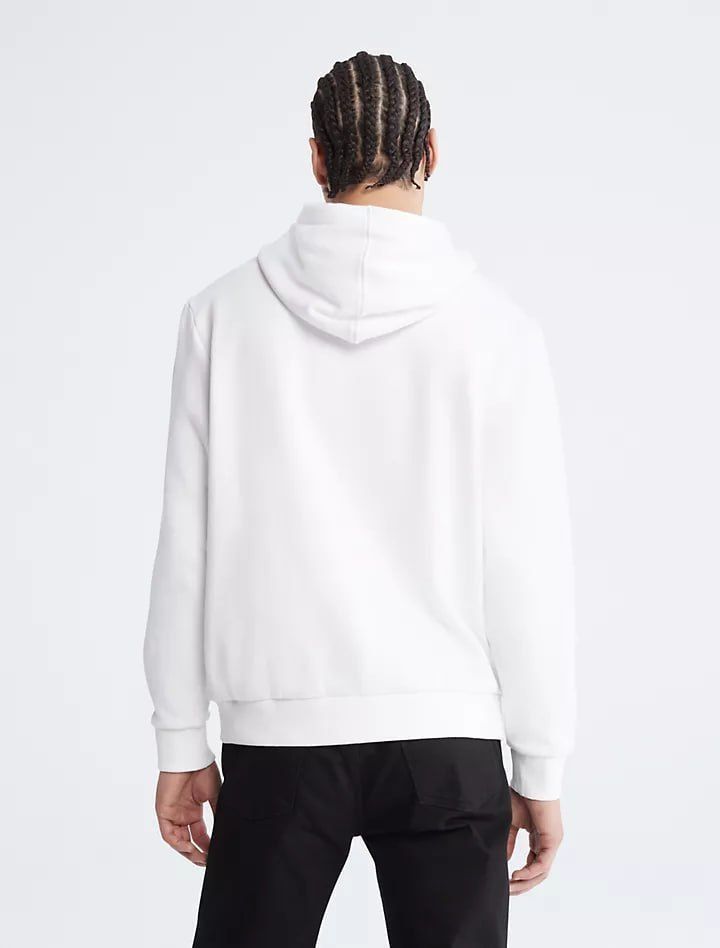 Худі чоловіче Calvin Klein з великим логотипом біле 21658350-010 фото