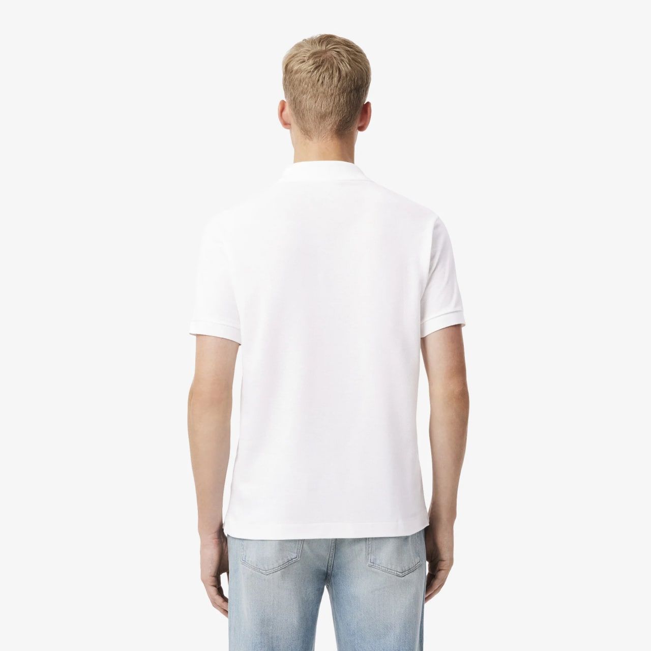 Lacoste Футболка чоловіча поло біла L1212.001 фото