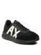 Кросівки Armani Exchange з фірмовим лого чорні 2552AX фото 2