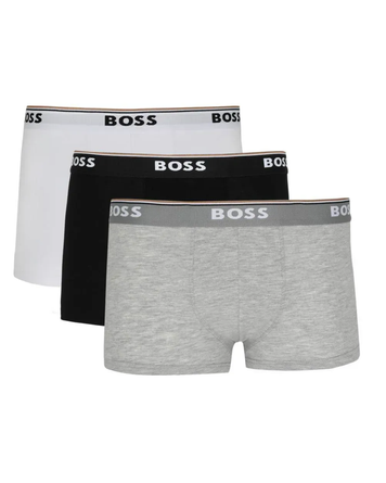 Boss труси чорні/білі/сірі 3х 50475282 фото