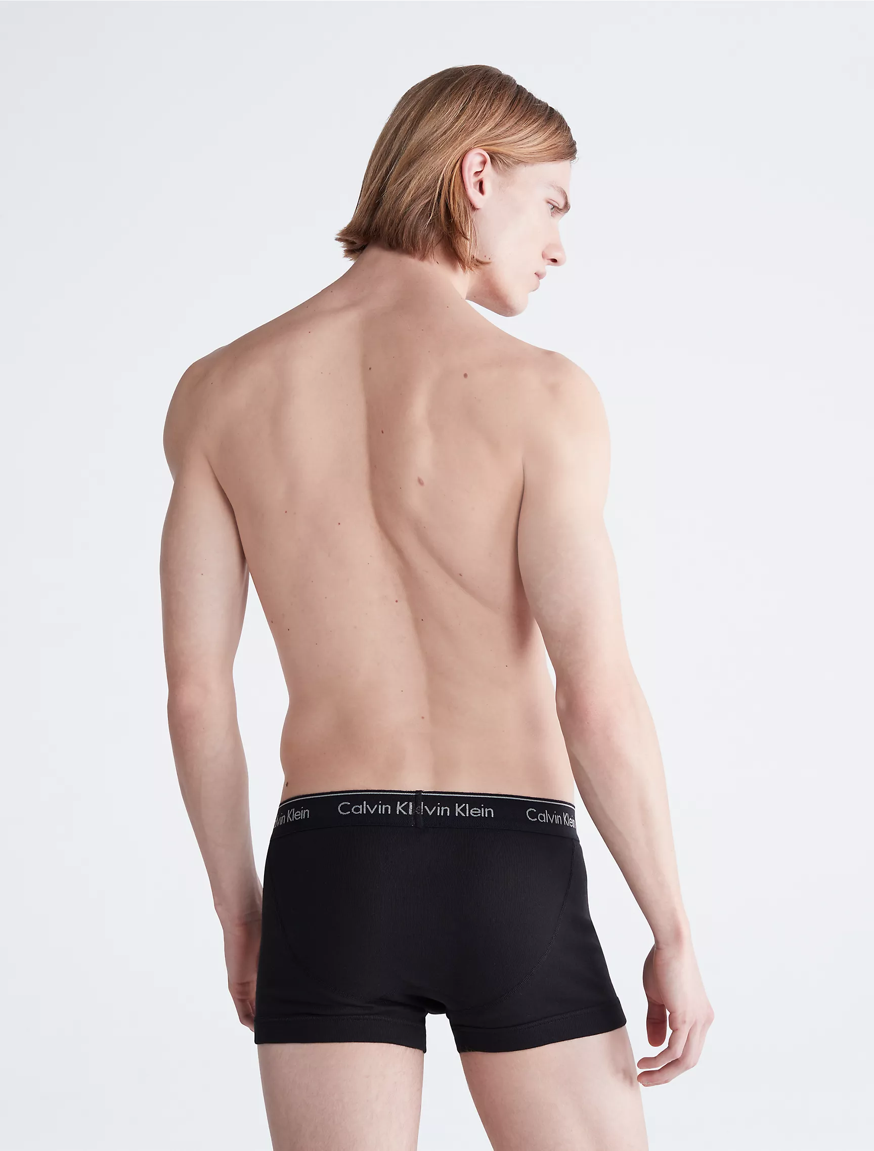 Набір чоловічої білизни Calvin Klein у сірому, білому та чорному кольорі 3х 62064002-009 фото