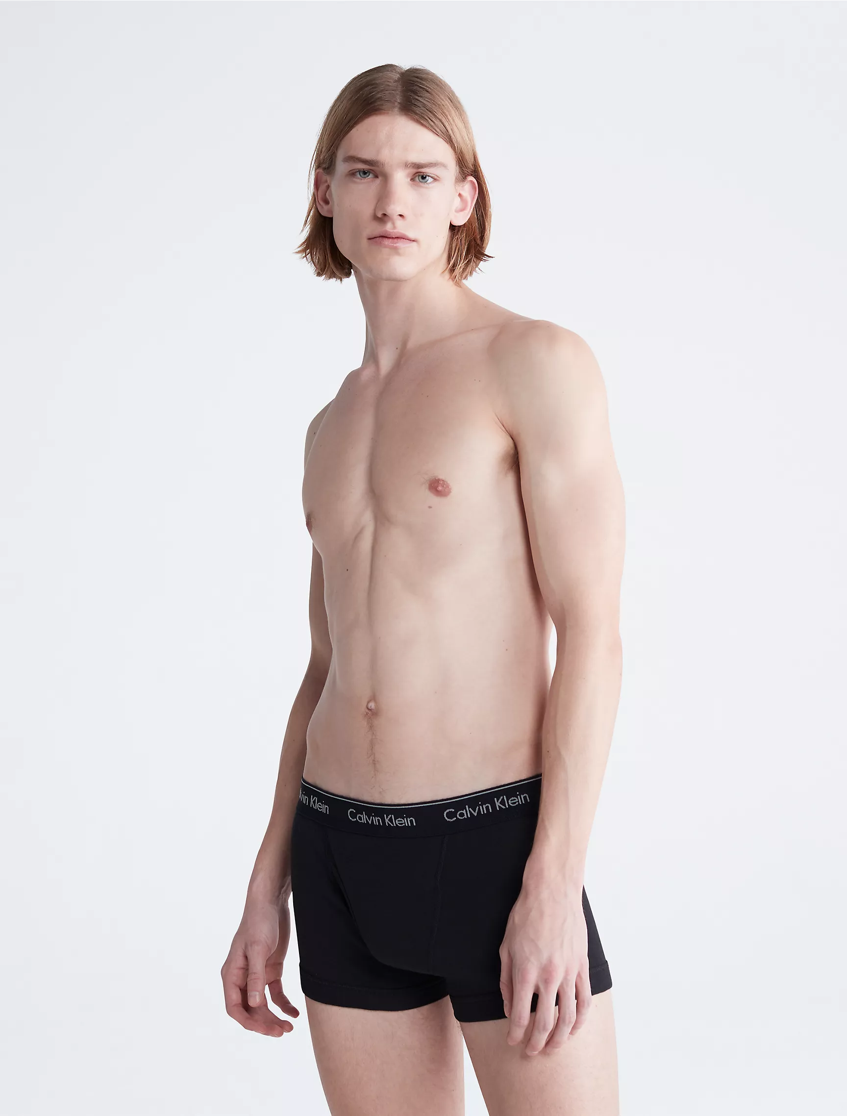 Набір чоловічої білизни Calvin Klein у сірому, білому та чорному кольорі 3х 62064002-009 фото