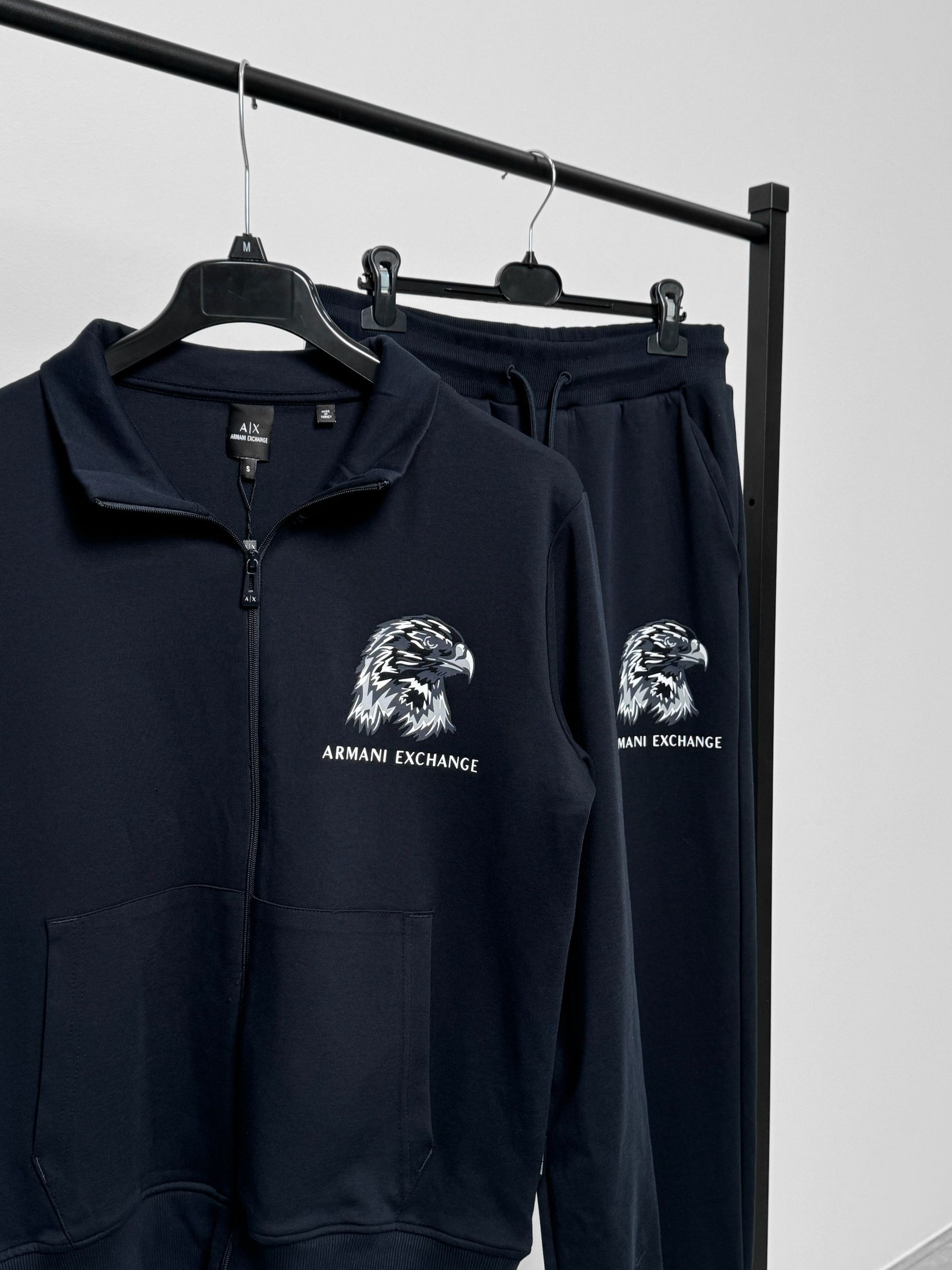 Костюм чоловічий Armani Exchange з орлом синій 6021AX-XXL фото