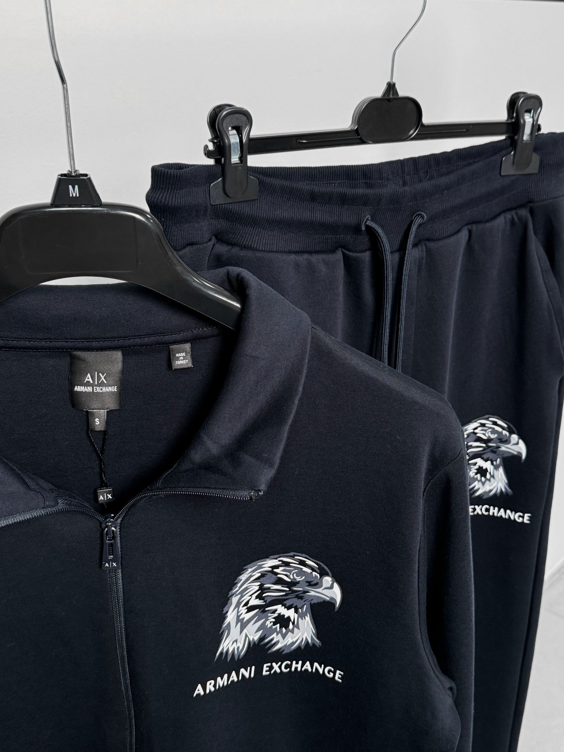Костюм чоловічий Armani Exchange з орлом синій 6021AX-XXL фото