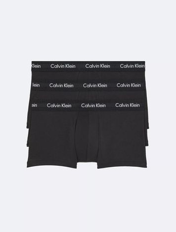 Набір білизни чоловічої Calvin Klein з 3-ох пар чорний NB2614-UB1 фото