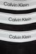 Calvin Klein Труси 3х чорні біла резинка 000NB1770A-XWB фото 3