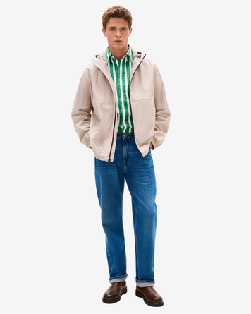 Tommy Hilfiger вітрівка чоловіча бежева MW0MW34456 фото