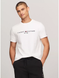 Футболка чоловіча Tommy Hilfiger з написом біла 78J6318-P8F фото 1