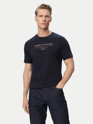 Футболка Tommy Hilfiger синя New York MW0MW44359DW5 фото