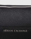 Armani Exchange Сумка на пояс чорна зерниста шкіра 3282AX фото 3